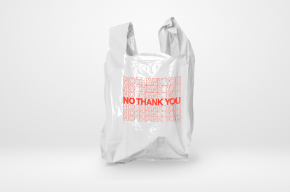 Bolsas Plásticas con Agradecimiento